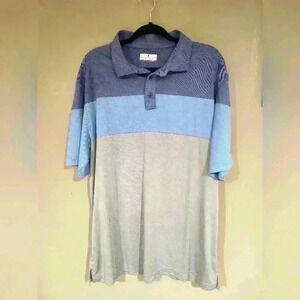 Grand slam polo shirt Grey and blue size XL
